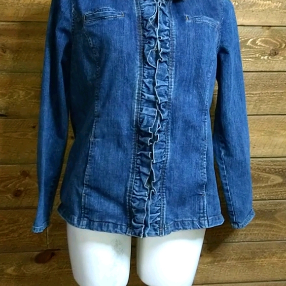 Guns and Roses Customized Jean Jacket Size XXL - Picture 8 of 15